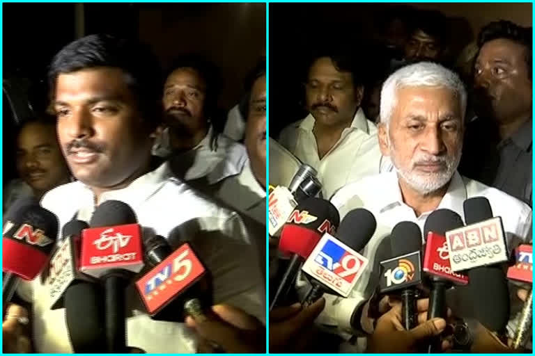 minister and ysrcp leaders reaction on prasanth kishore suggestions