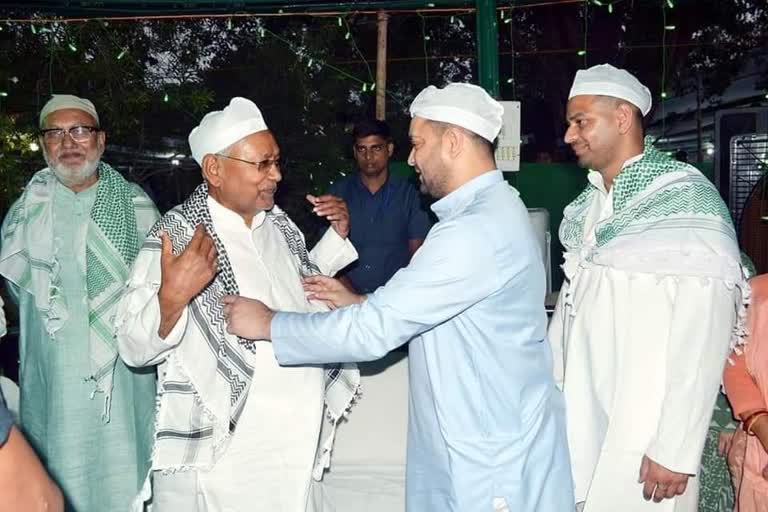 nitish kumar on rjd iftar party