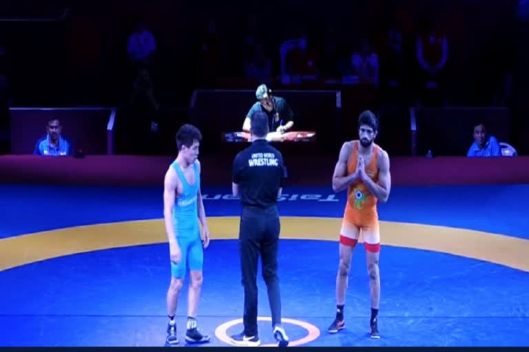 Asian Wrestling Championship 2022: Indian Wrestler Ravi Dahiya clinches Gold Medal by defeating Kazak Wrestler