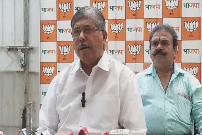 Chandrakant Patil Criticized Shivsena