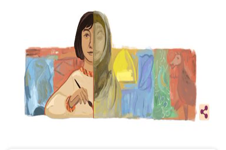 Google Doodle Today, Google pays tribute to Iraqi artist Naziha Salim with doodle