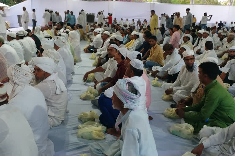 Fasting Iftar organized by Chief Minister Ashok Gehlot in Jaipur