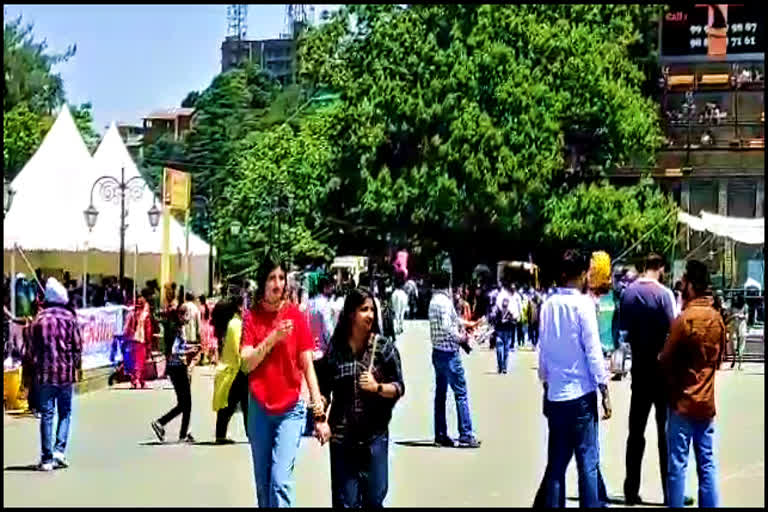 Shimla Packed With Tourists