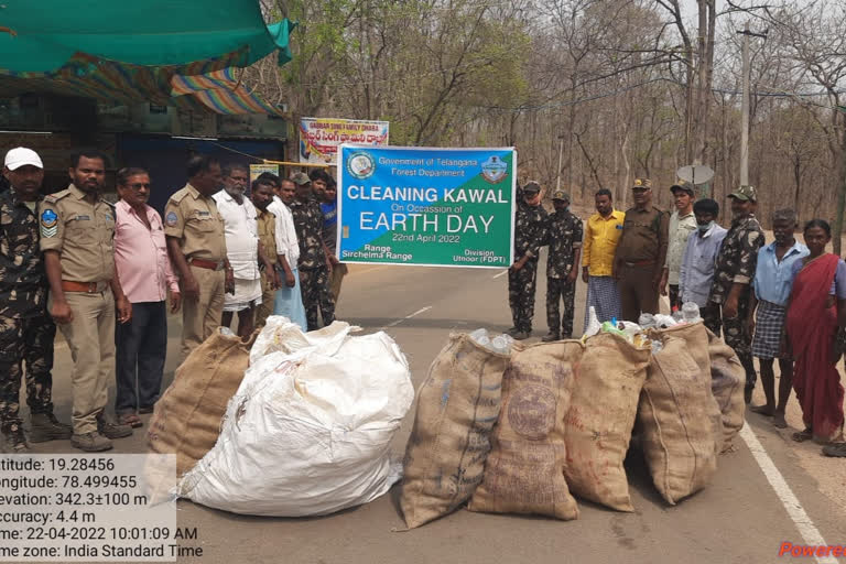 telangana government planning to plastic free forests