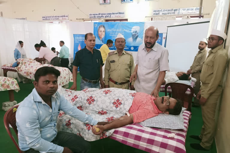 Blood donation camp