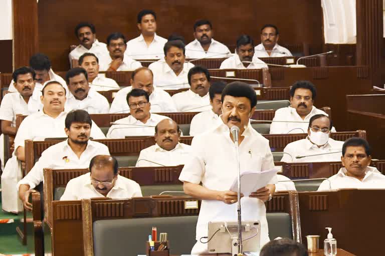 cm-stalin-speech-on-bill-to-appoint-university-vice-chancellor-by-state-governmentமாநிலத்தினுடைய பல்கலைக்கழகக் கல்வியுரிமை.. மக்களால் தேர்ந்தெடுக்கப்பட்ட அரசின் உரிமை - ஸ்டாலின் அதிரடி