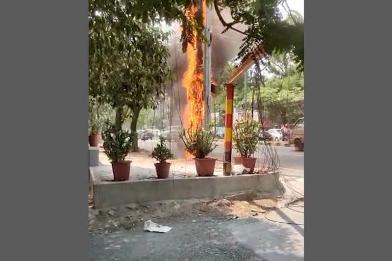 fire accident in jubilee hills