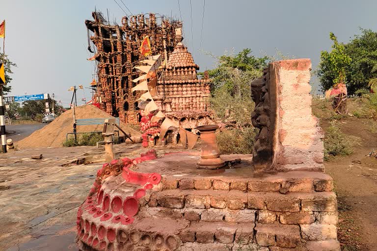 Jyoti Kalash Temple in Dhamdha of Durg