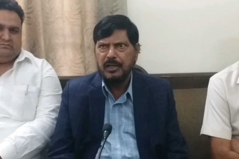 union minister ramdas athawale in karnal