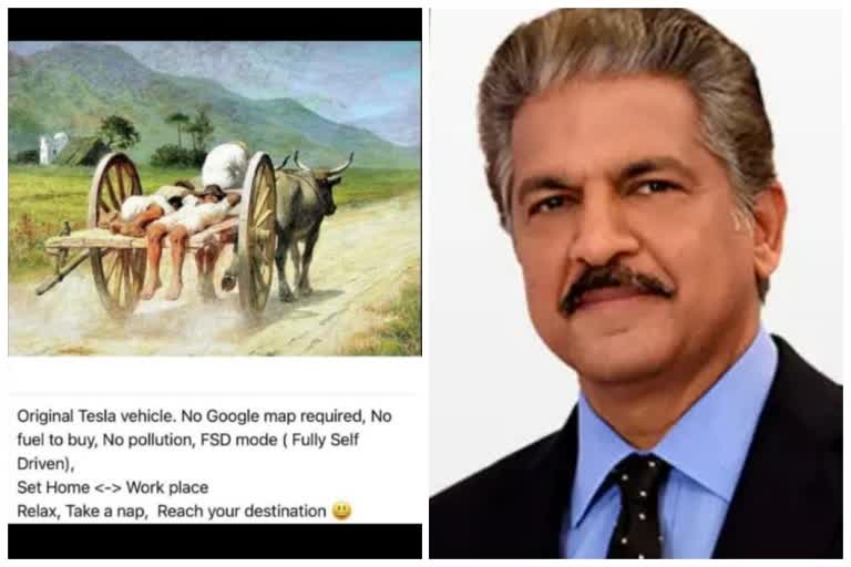 Industrialist Anand Mahindra