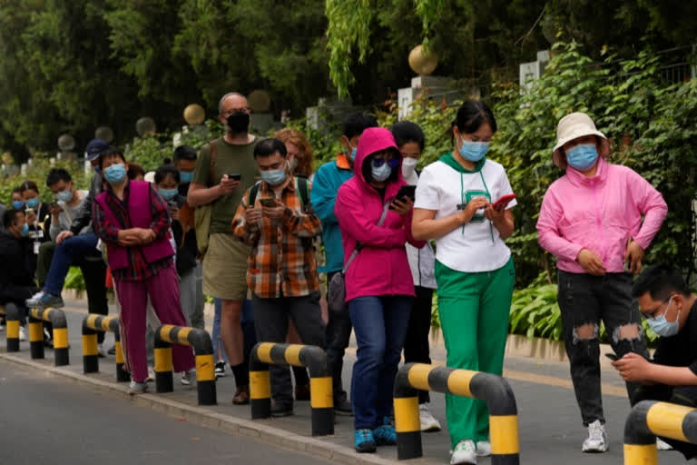 Beijing will conduct mass testing of most of its 21 million people, authorities announced Monday, as a new COVID-19 outbreak sparked stockpiling of food by residents worried about the possibility of a Shanghai-style lockdown