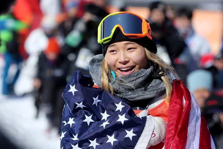 Olympic champion Chloe Kim