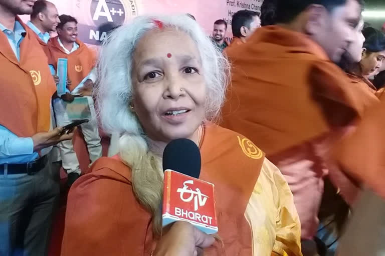 old woman got Master degree In patna