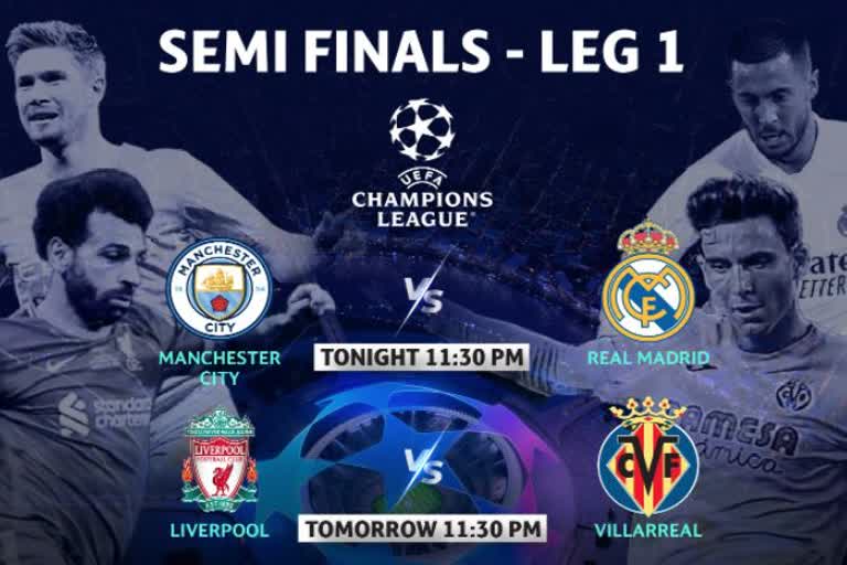 Manchester City vs Real Madrid preview, Man City vs Real Madrid semifinal, World Cup football final, Champions league first leg semis