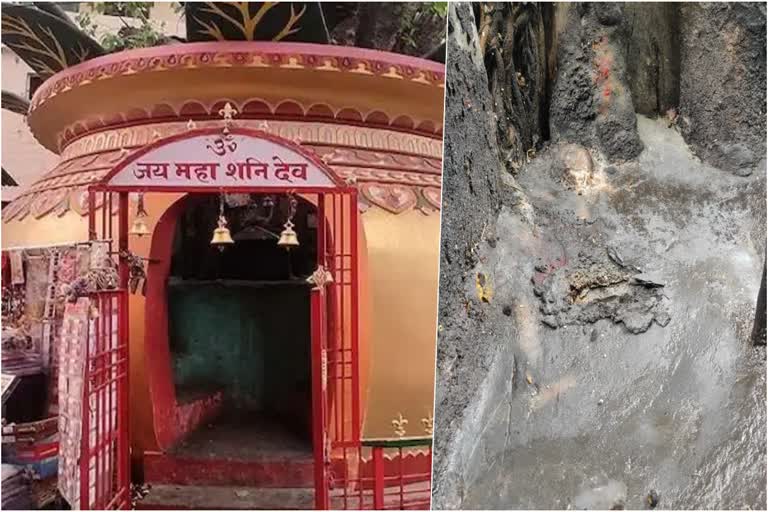 बागेश्वर में शनिदेव की मूर्ति चोरी