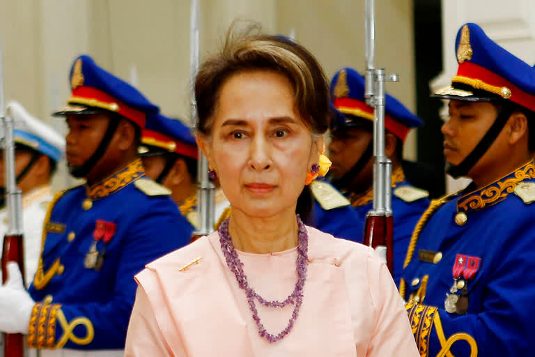 Myanmar court sentences Suu Kyi to 5 years for corruption