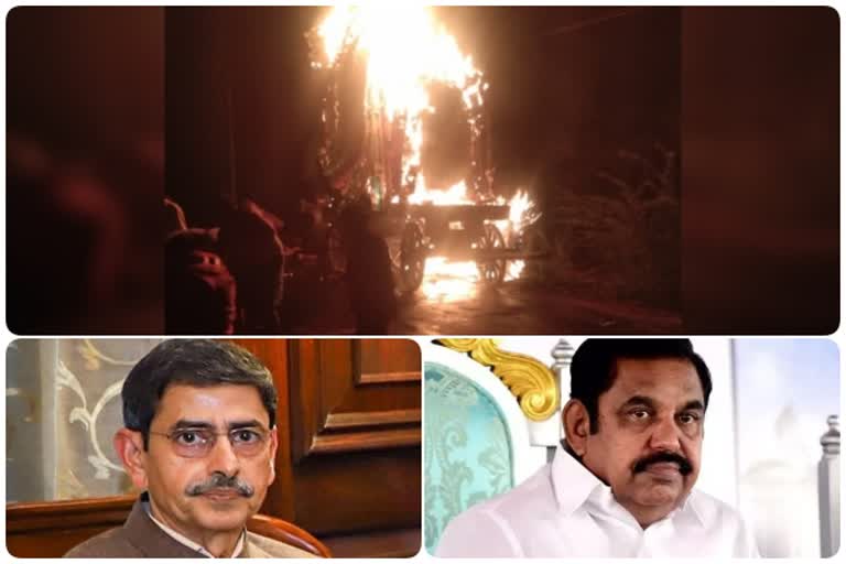 தஞ்சாவூர் தேர் விபத்து!- அரசியல் தலைவர்கள் இரங்கல்!