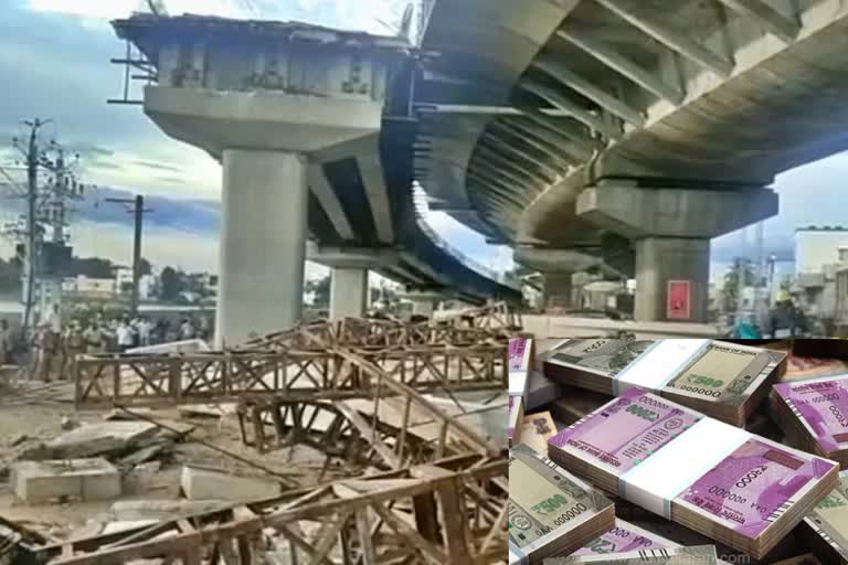 national-highways-department-has-imposed-fine-of-rs-3-crore-for-collapse-of-flyover-in-madurai மதுரை மேம்பாலம் விபத்து: ஒப்பந்த நிறுவனத்திற்கு ரூ.3 கோடி அபராதம் - தேசிய நெடுஞ்சாலை துறை ஆணையம் அதிரடி நடவடிக்கை