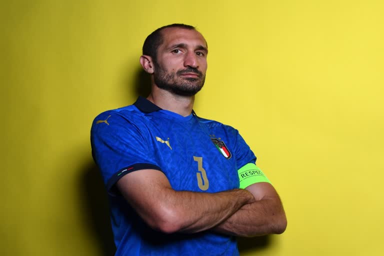 chellini Retirement in international football  ജോർജിയോ ചില്ലിനി ഇറ്റലി ദേശീയ ടീമിൽ നിന്ന് വിരമിക്കുന്നു  Giorgio Chiellini retiring from Italy national team  ഇറ്റാലിയൻ ദേശീയ ടീമിനായി 116 മത്സരങ്ങൾ കളിച്ചു  Giorgio Chiellini Retirement  ITALY VS ARGENTINA in FINALISMA  italian national football team  വിരമിക്കല്‍ പ്രഖ്യാപിച്ച് ജോർജിയോ ചില്ലിനി