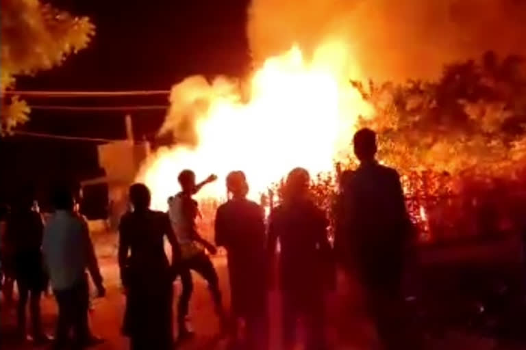 Fire Accident in Wedding Procession