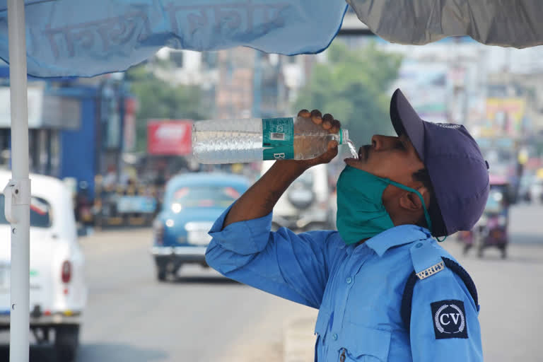 Temperature increasing day by day in Malda