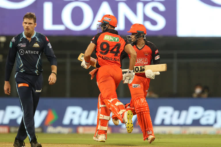 Gujarat Titans vs Sunrisers Hyderabad