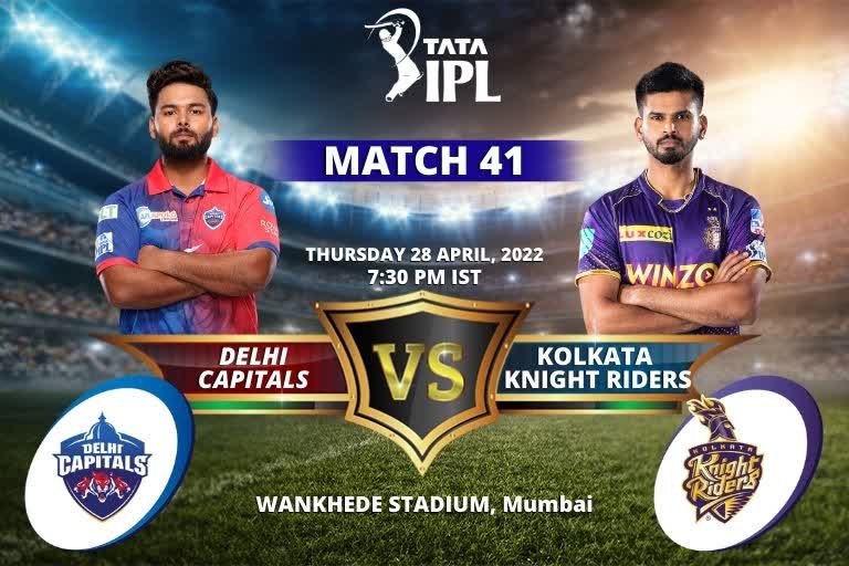 DC vs KKR  IPL 2022  IPL 2022 41st Match Preview  Delhi Capitals  ipl Match Preview  Sports News  Cricket News  Kolkata Knight Riders  Rishabh Pant  Shreyas iyer