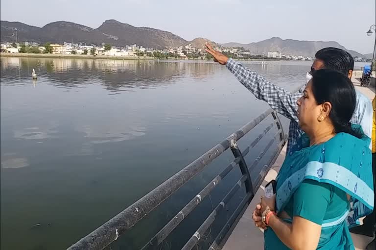 Fishes dying in Ajmer Anasagar Lake