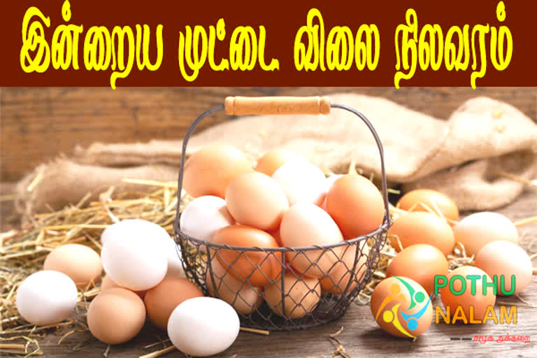 இன்றைய நாமக்கல் முட்டை விலை நிலவரம் – ஏப்ரல் 28, 2022