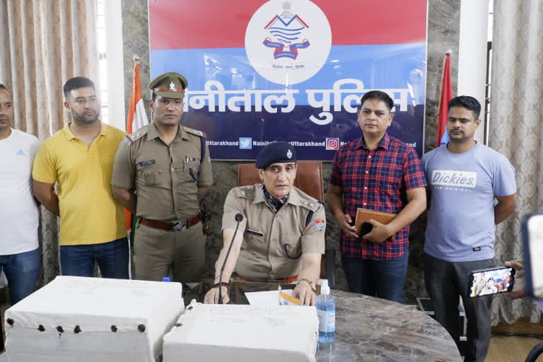 Haldwani police arrested two accused with drugs injection