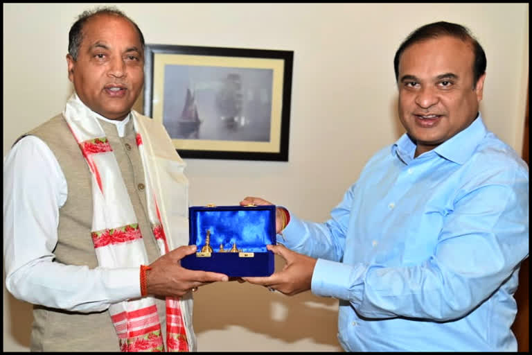 CM Jairam Thakur meets Chief Minister of Assam