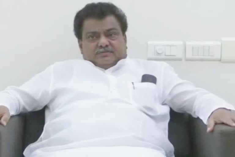 Former Home Minister M P Patil, who spoke in Vijayapura