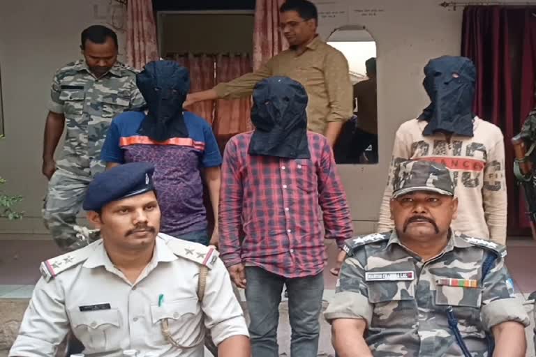 three-businessmen-arrested-with-illegal-liquor-and-narcotics-in-gumla