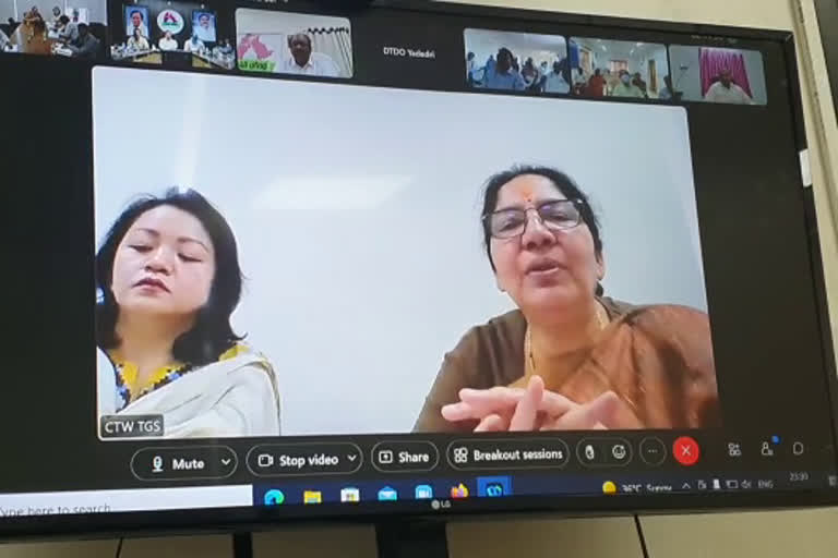 minister satyavathi rathod held webinar on drinking water problems in summer at tribal areas