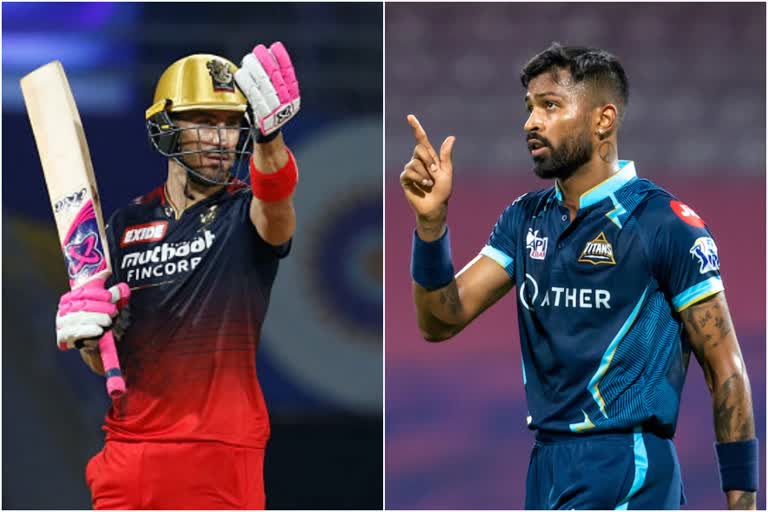 IPL 2022  gujarat titans vs royal challengers bangalore  IPL NEWS  ഇന്ത്യൻ പ്രീമിയർ ലീഗ്  ഐപിഎൽ 2022  ബാംഗ്ലൂർ vs ഗുജറാത്ത്  വിരാട് കോലി  റോയൽ ചലഞ്ചേഴ്‌സ് ബാംഗ്ലൂർ vs ഗുജറാത്ത് ടൈറ്റൻസ്  ഹാർദിക് പാണ്ഡ്യ