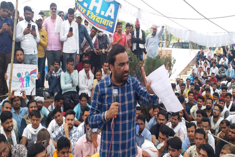 Beniwal supports CHA Protest