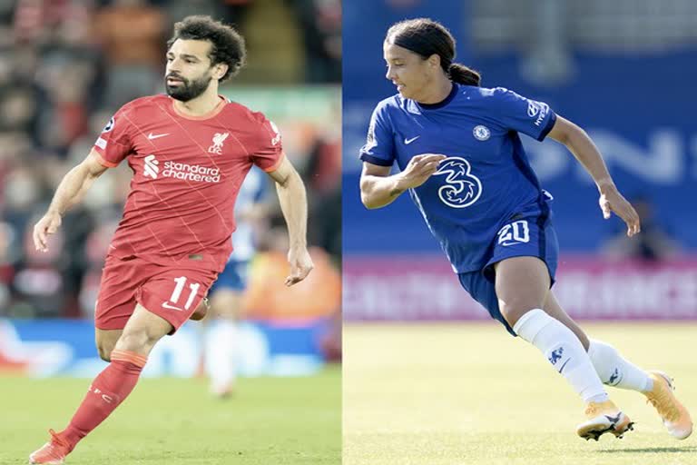 Mohamed Salah footballer of the year, Sam Kerr win FWA Footballers of the Year, Footballers of the Year news, World Football news