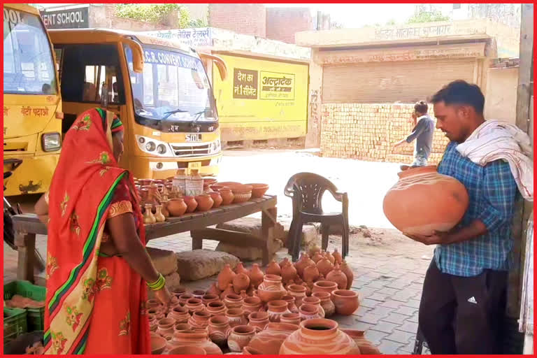 CLAY POTS PRICE HIKE IN PALWAL