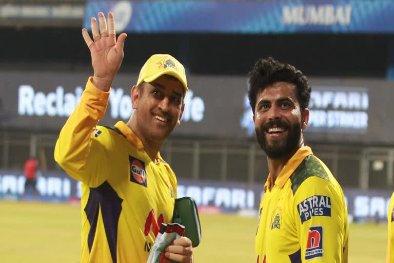 Jadeja resigns from CSK captaincy  Dhoni to lead in remaining games  IPL 2022  raveendra Jadeja  ms Dhoni  ഐപിഎല്‍ 2022  ചെന്നൈ സൂപ്പര്‍ കിങ്സ്  രവീന്ദ്ര ജഡേജ  ചെന്നൈയുടെ നായക സ്ഥാനം ധോണിക്ക് തിരികെ നല്‍കി ജഡേജ