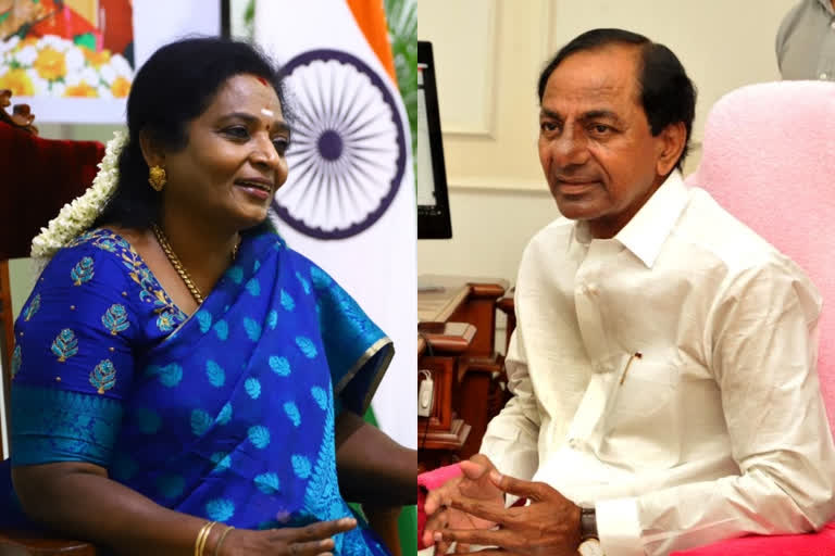 Governor tamilisai and CM KCR convey May Day Wishes to labours