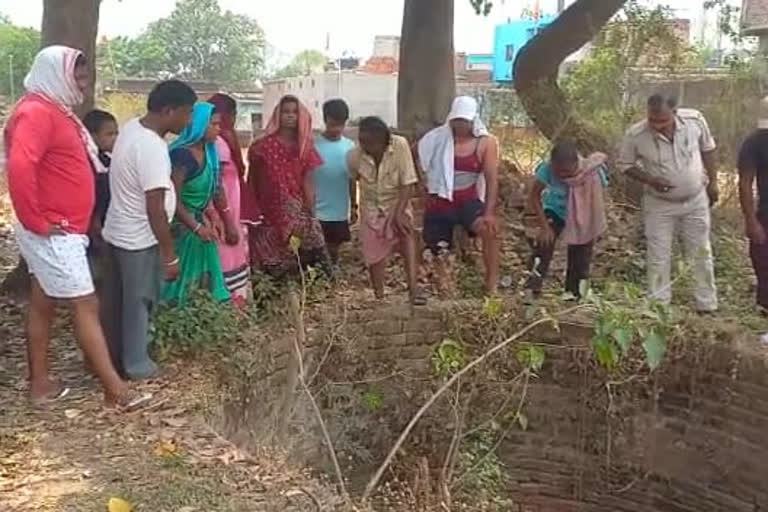 dead body found from well in Ranchi.