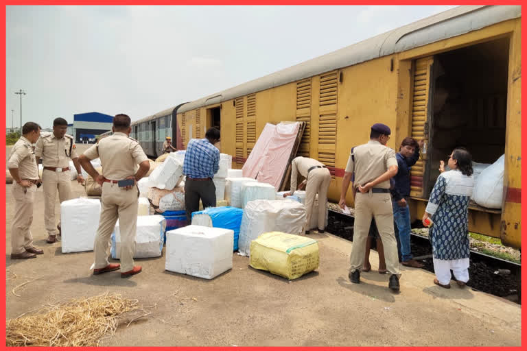 Cough syrup bottles seized at Agartala railway station