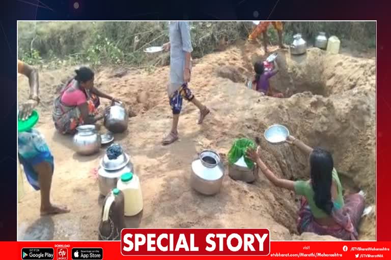 gondpimpri taluka villages water scarcity