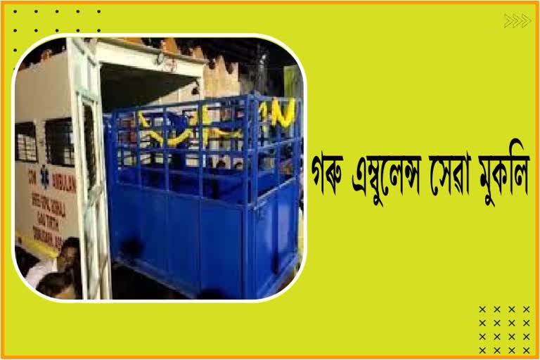 Cow Ambulance opens at Dibrugarh