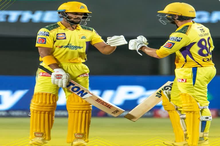 IPL 2022: ଧୋନି ସେନାପତି ପରେ CSKର ସୁପର ଶୋ, ସନରାଇଜର୍ସ ସାମ୍ନାରେ ଟାର୍ଗେଟ ୨୦୩