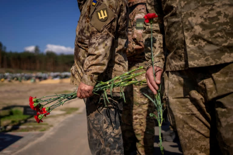 Ukrainian National Guard brigade commander Denys Shlega said on Sunday in a televised interview that at least one more round of evacuations is needed to clear civilians from the Azovstal steel mill and dozens of small children are inside bunkers below the industrial facilities