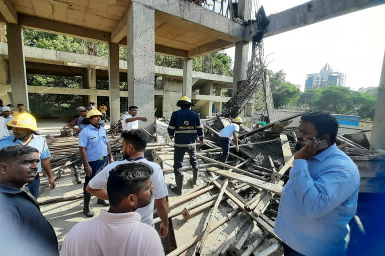 Slab Collapsed in Pune