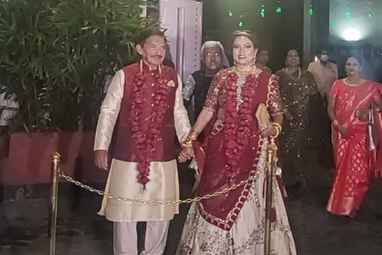 Arun Lal weds Bulbul Saha