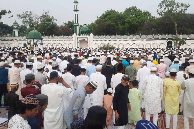 مظفرنگر میں پرامن طریقے سے عید الفطر کی نماز ادا کی گئی