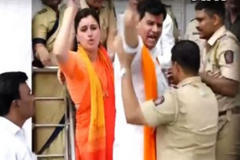 The BMC notice to the couple recently arrested over the Hanuman Chalisa row was issued under Section 488 of the Mumbai Municipal Corporation Act